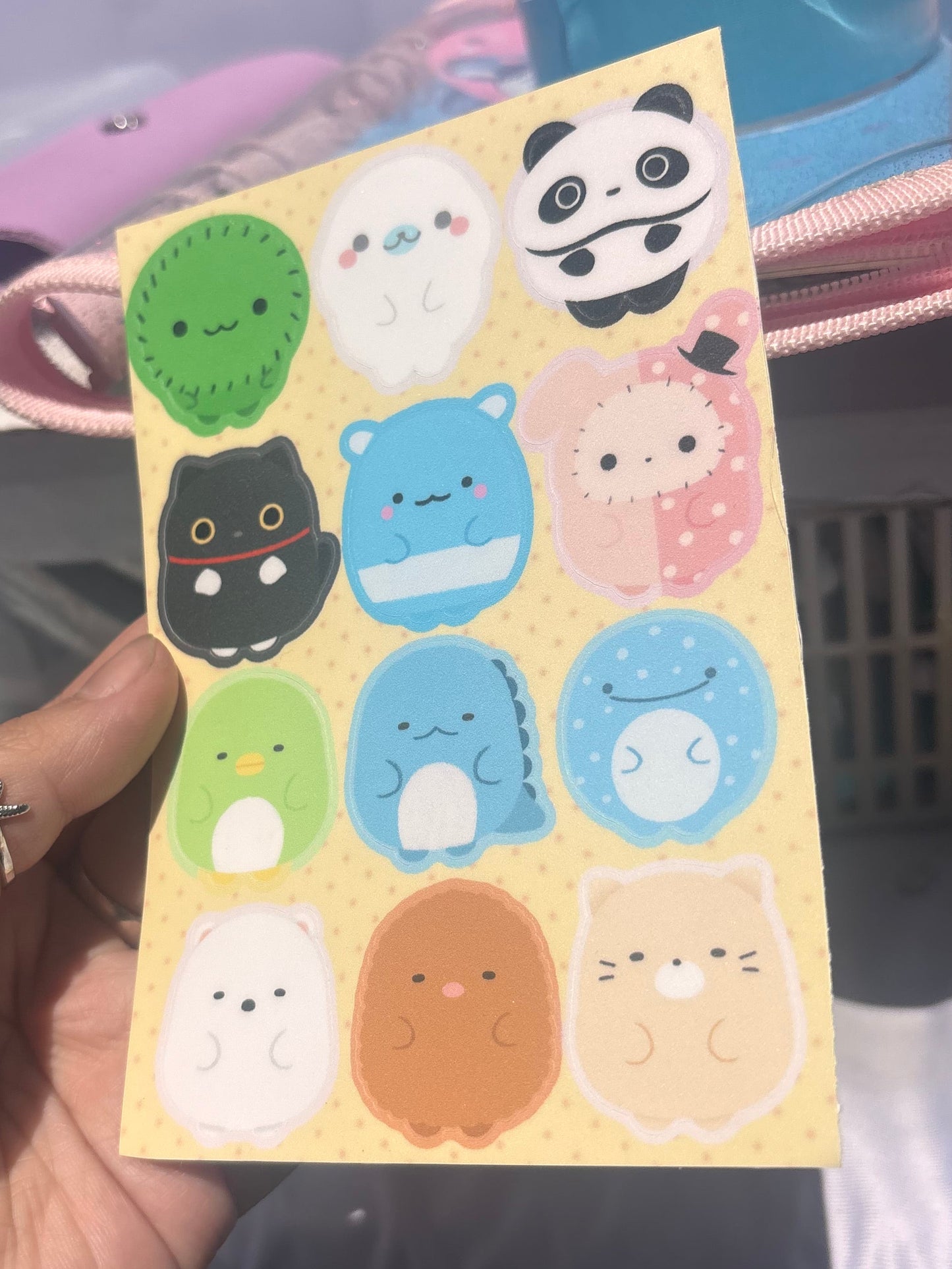 sanx sticker sheet