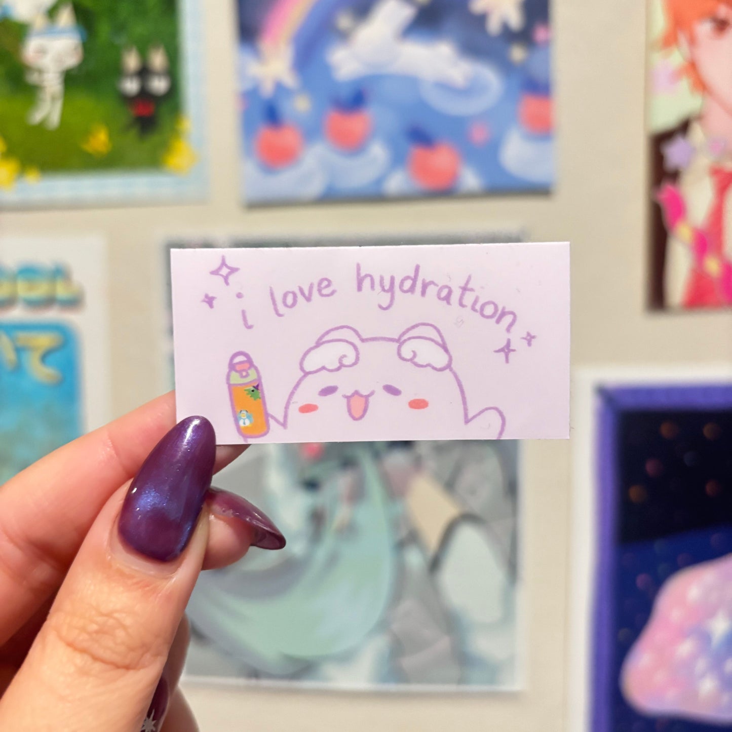 i love hydration sticker