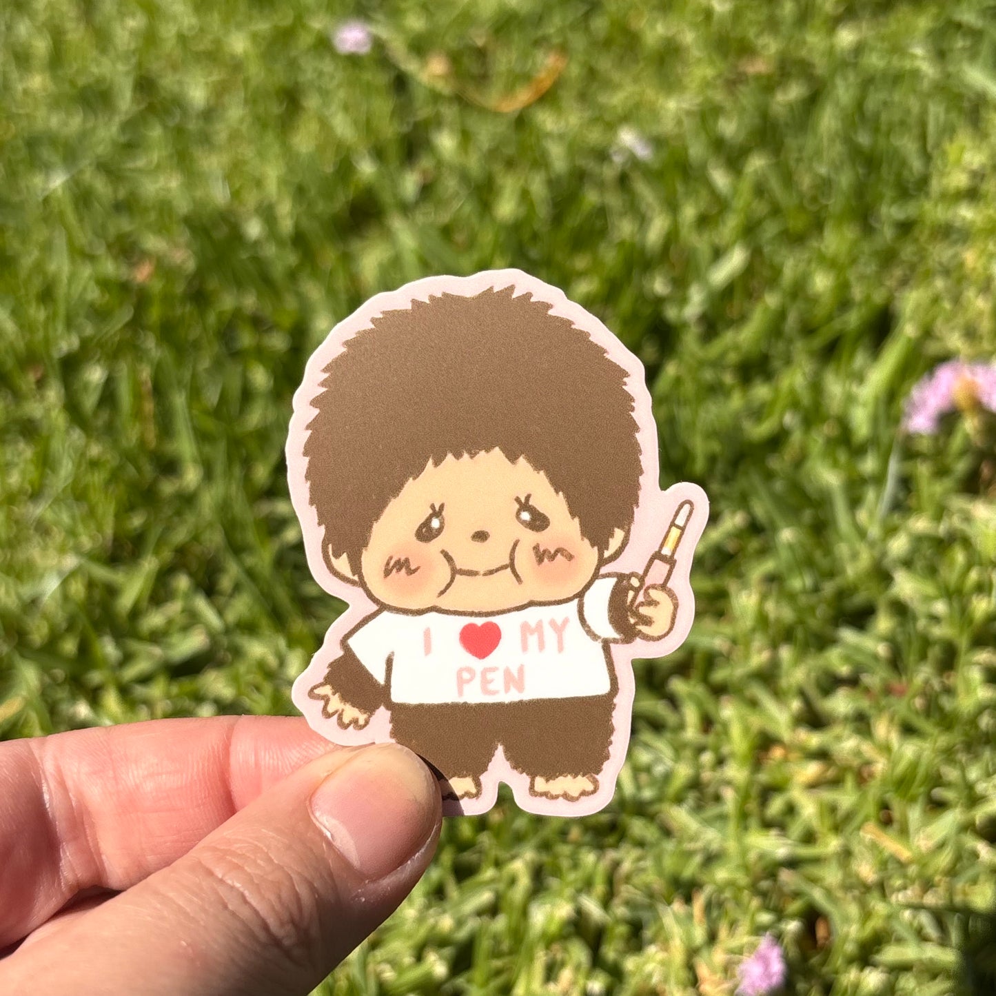 i <3 my pen sticker