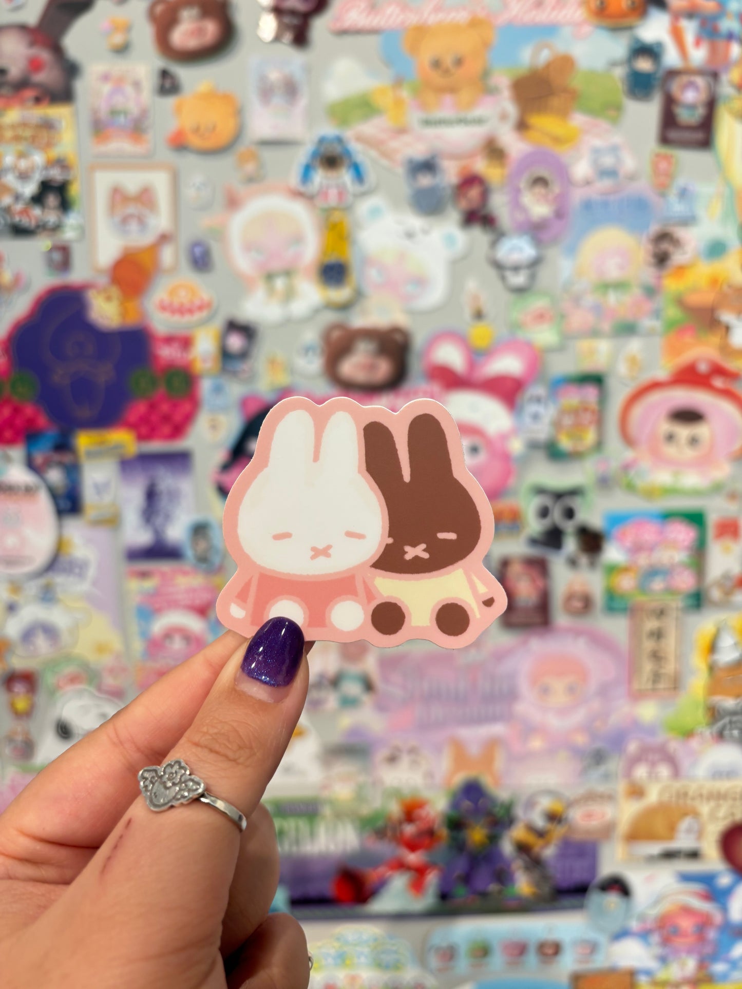 miffy x melanie sticker