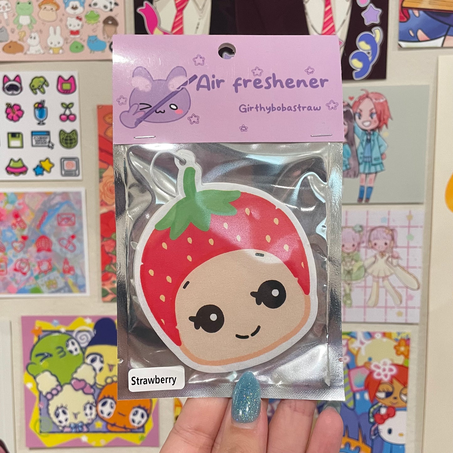 sonny angel inspired strawberry air freshener