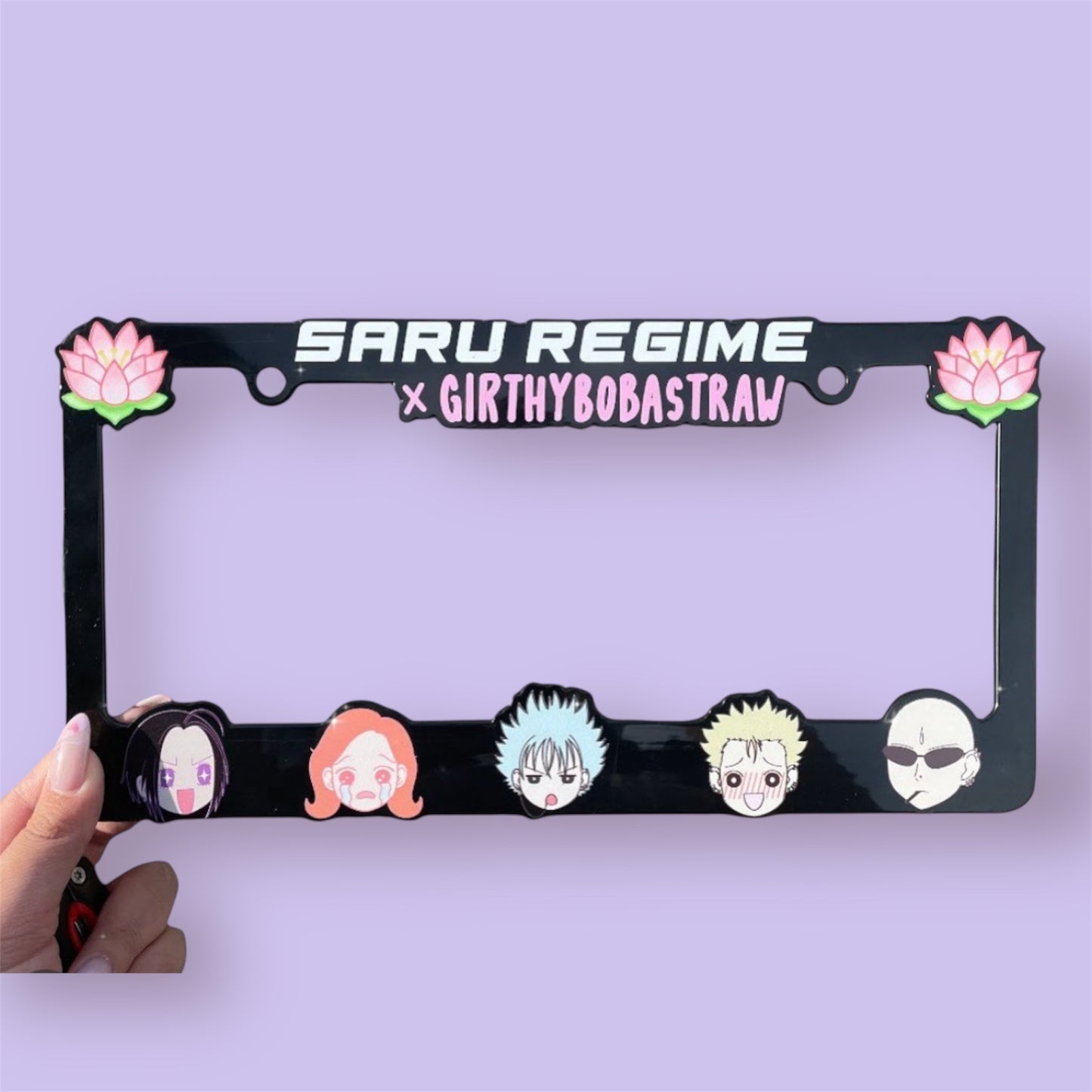 nana license plate frame