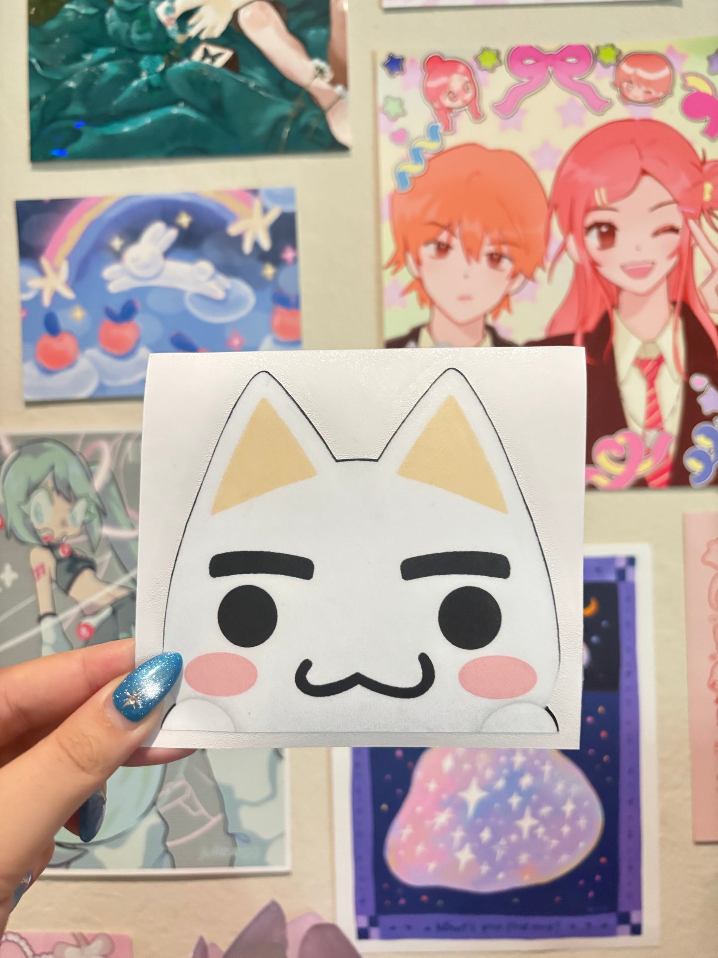 Toro Inoue peeker sticker