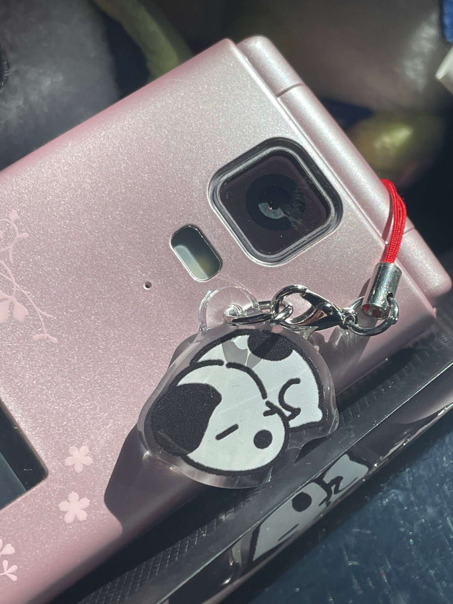 baby snoopy phone charm