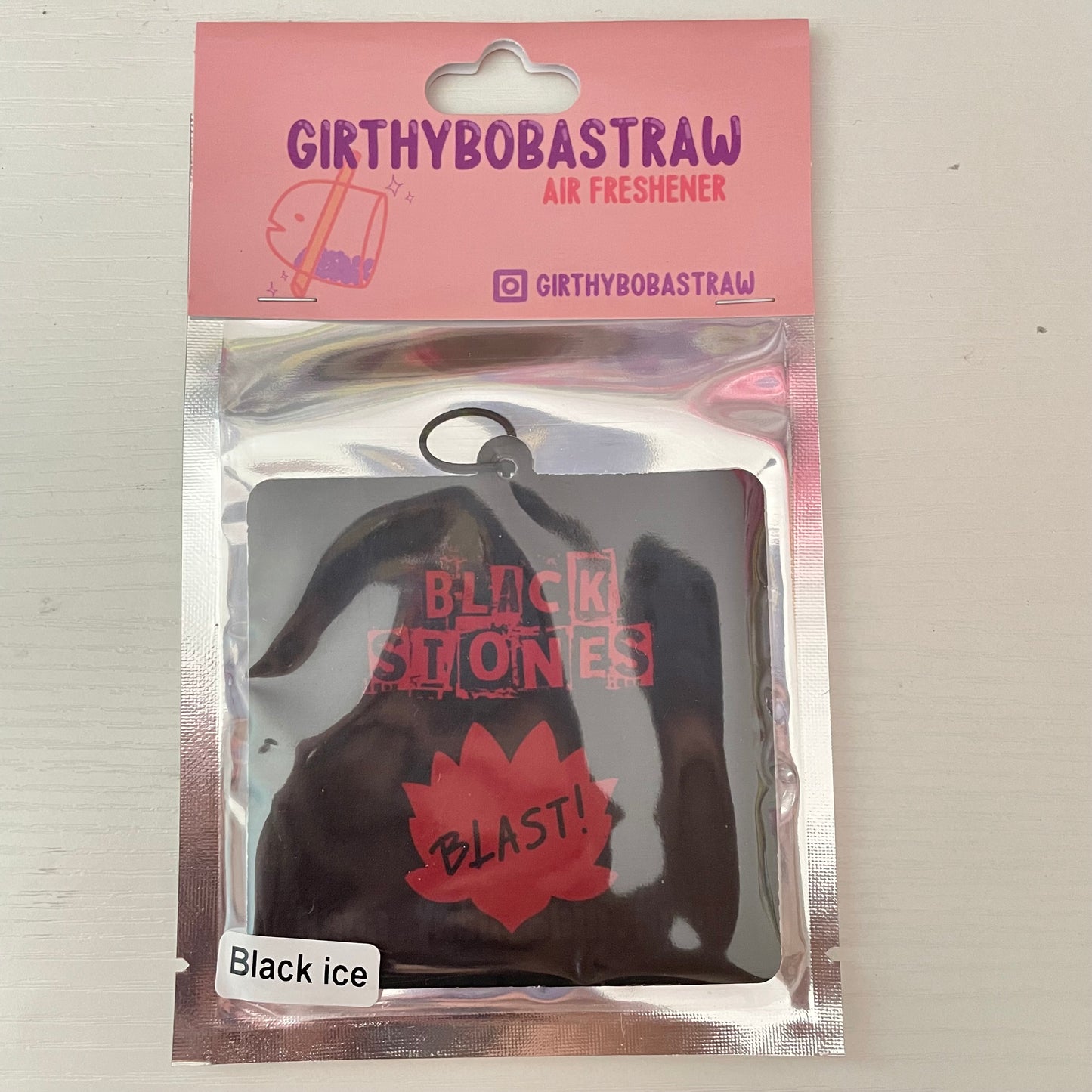 black stones cd air freshener