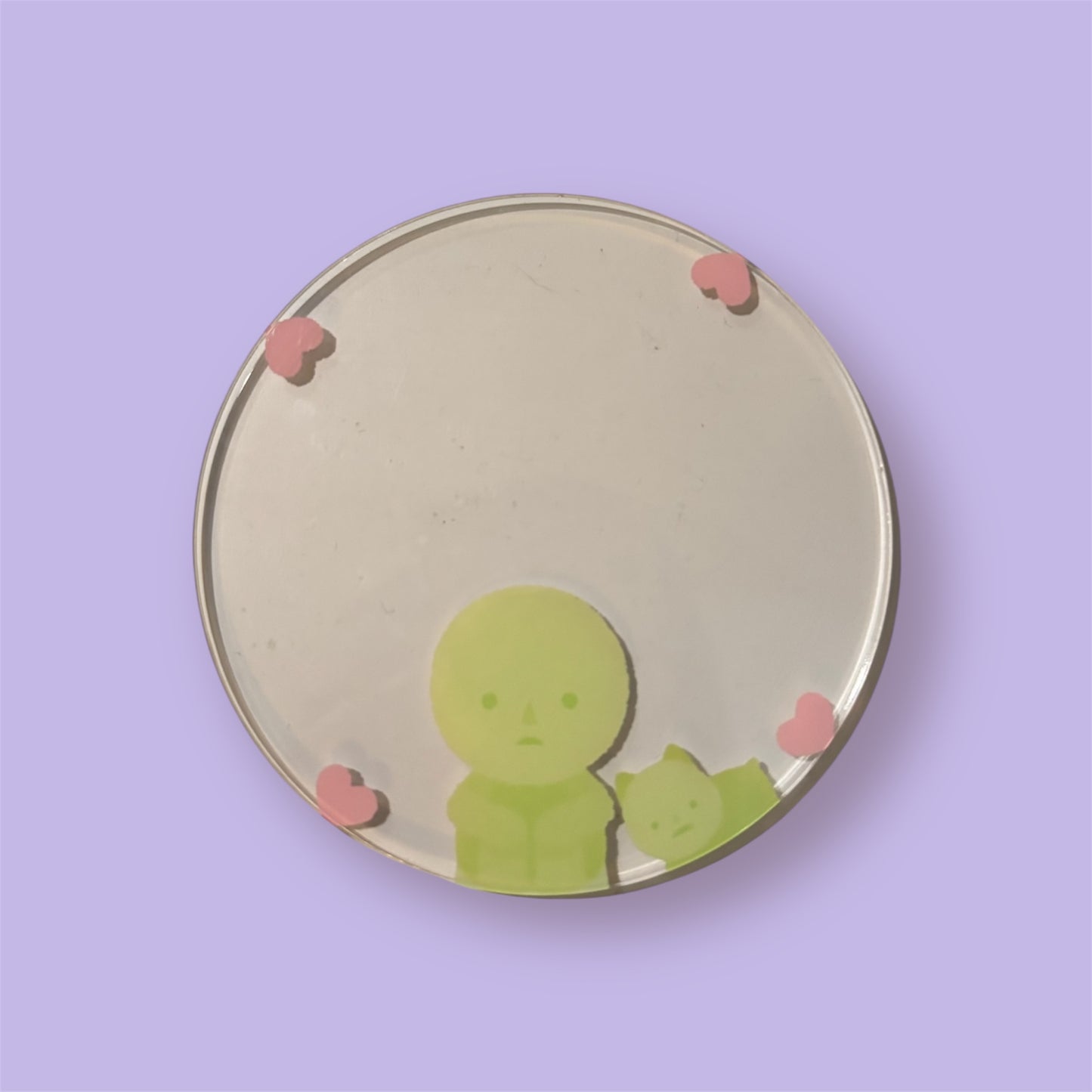 trinkets acrylic coaster