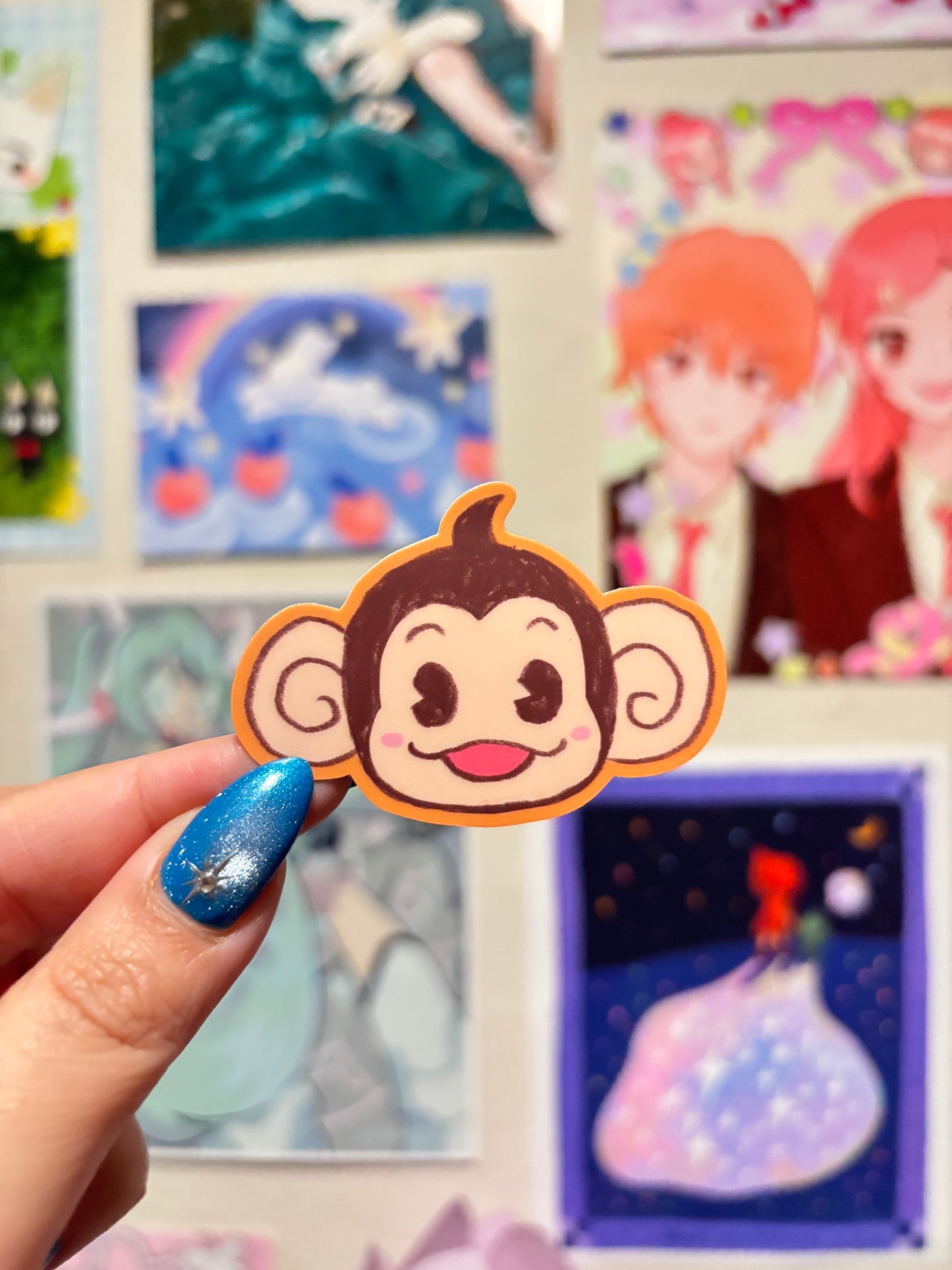 monkey ball sticker