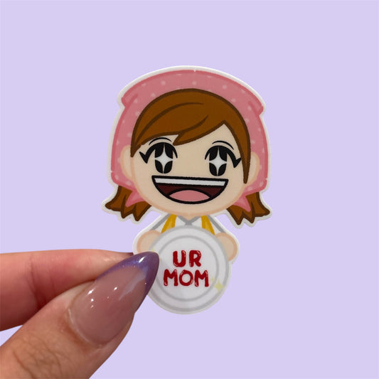 Cooking Mama UR MOM Sticker