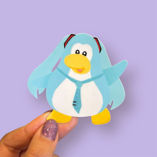 Club penguin Miku sticker