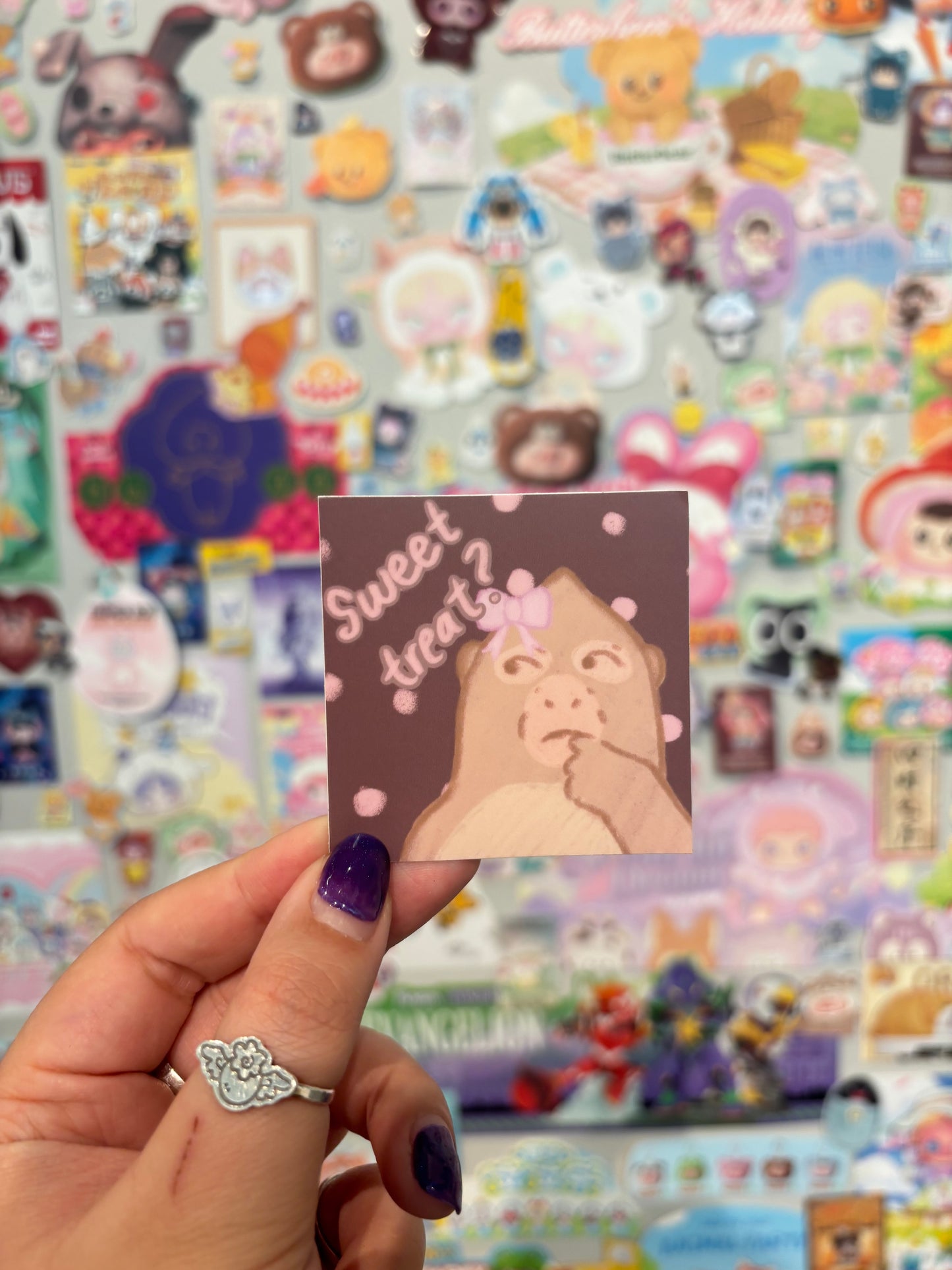 sweet treat sticker
