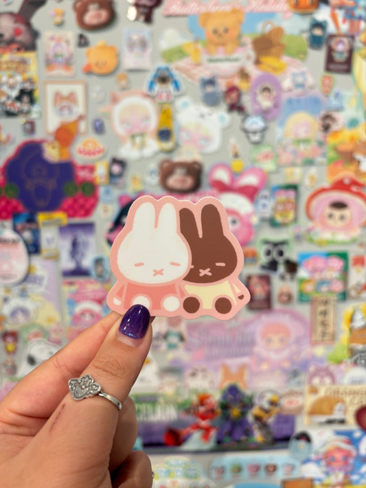miffy x melanie sticker