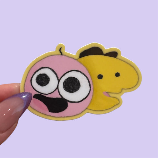 smiling friends sticker