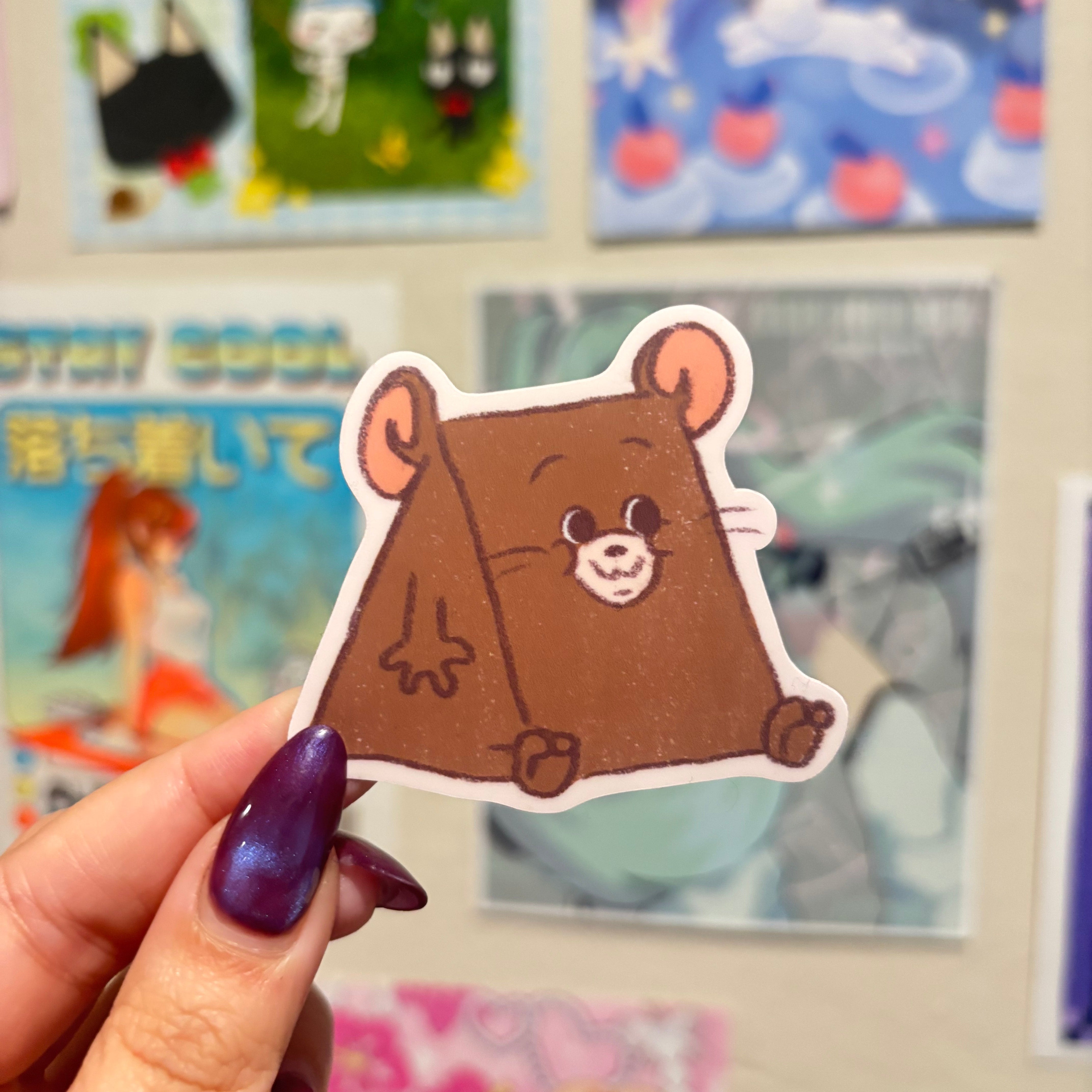 Jerry Crrying Sticker jerry cheese sticker – Girthybobastraw