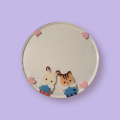 trinkets acrylic coaster