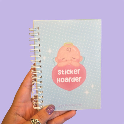 sticker hoarder reusable sticker book