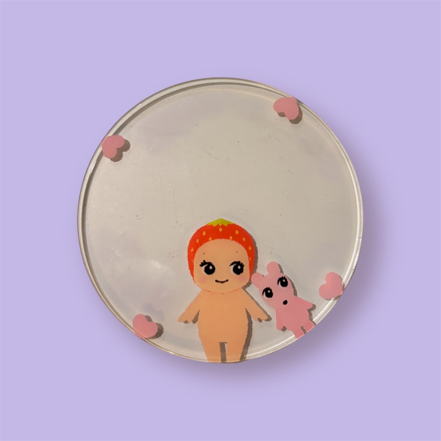 trinkets acrylic coaster