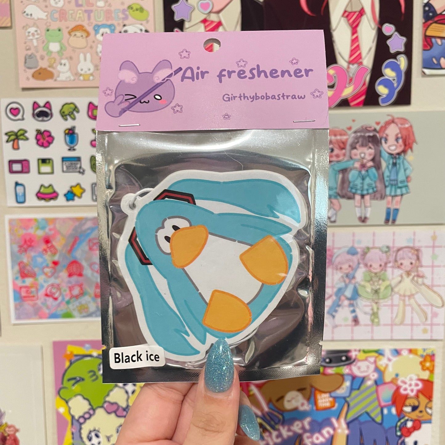 Miku Club Penguin air freshener