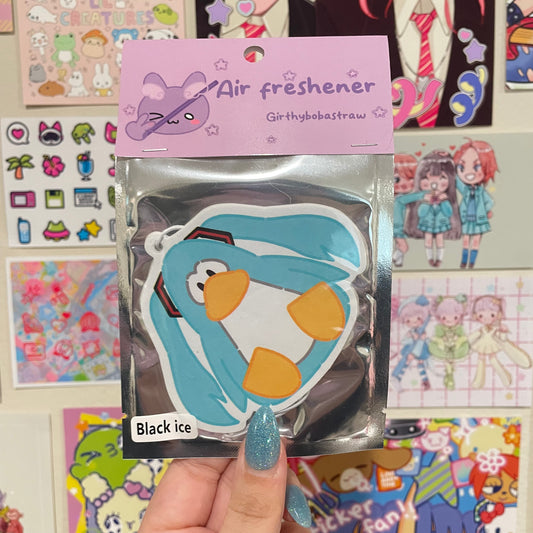 Miku Club Penguin air freshener