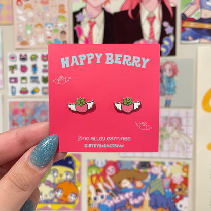 Happy Berry earrings