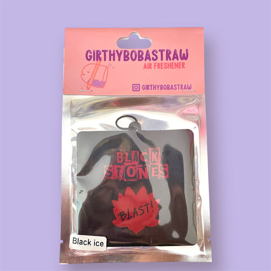 black stones cd air freshener