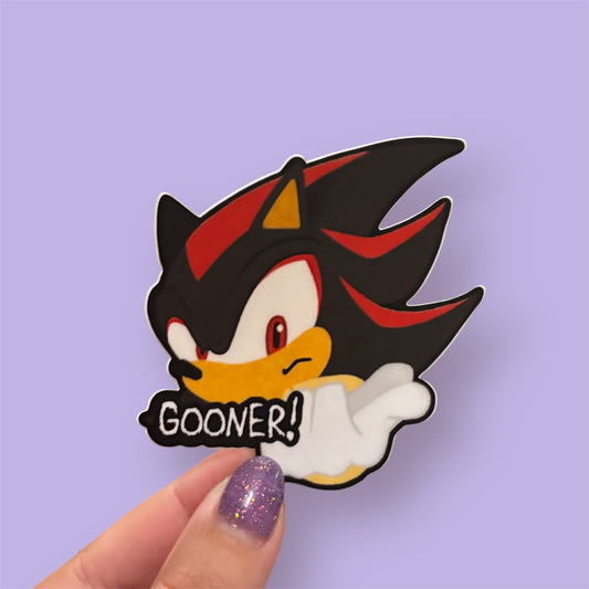 gooner shadow sticker
