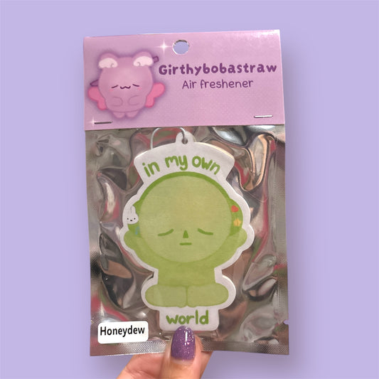 in my own world air freshener