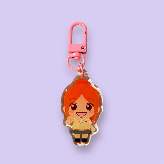 love com risa koizumi keychain