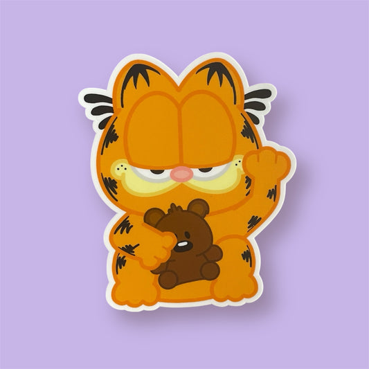 Garf and pookie sticker