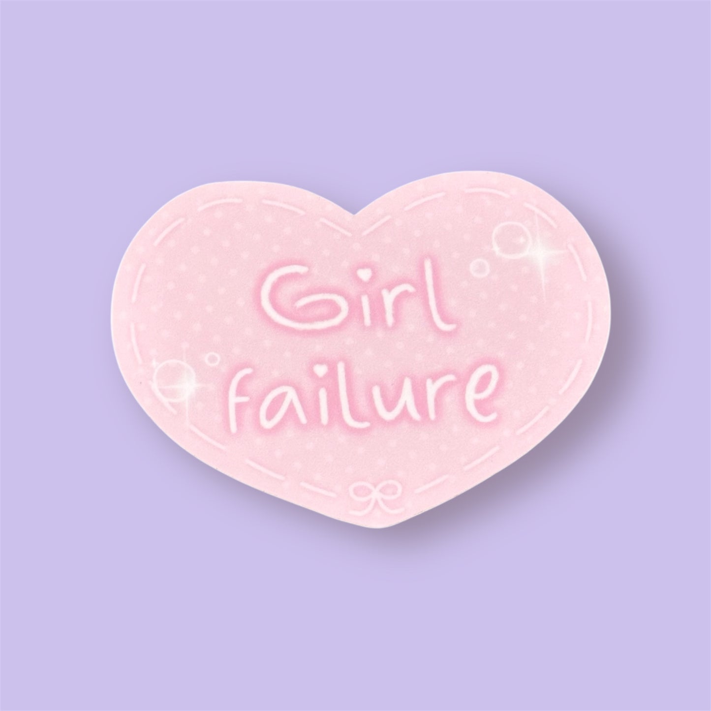 Girl Failure sticker