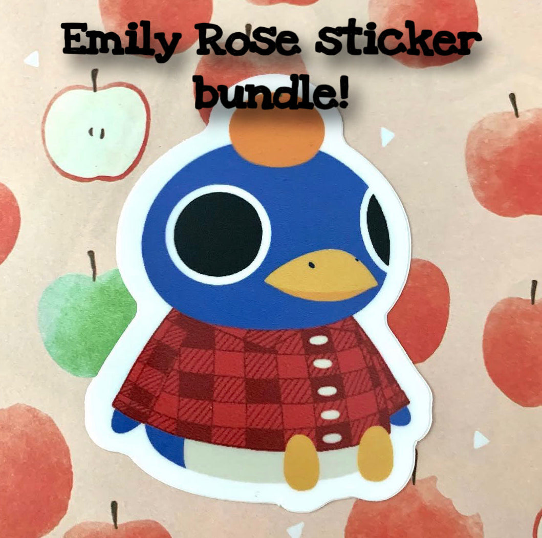 Birthday stickers for Emily!
