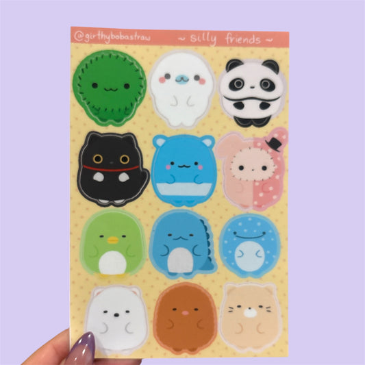 sanx sticker sheet