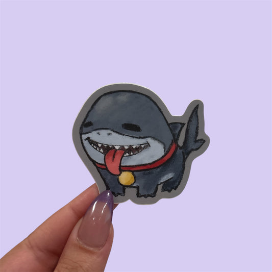 jeff the shark sticker