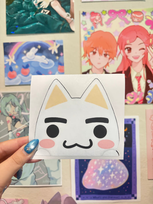 Toro Inoue peeker sticker