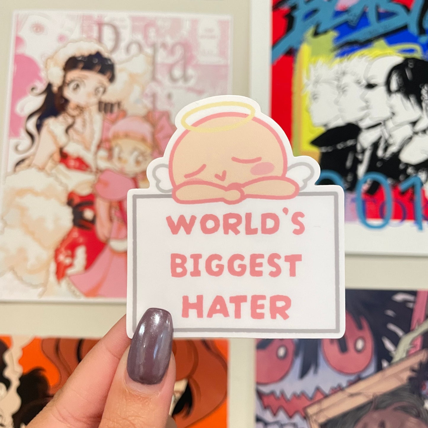 World’s Biggest Hater Sticker