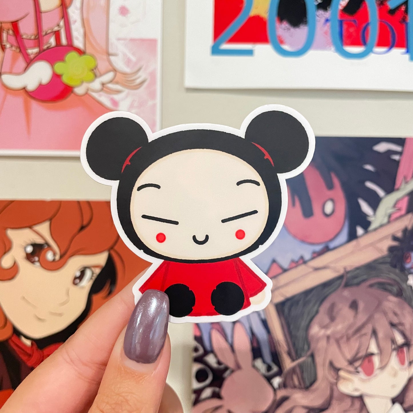 Pucca sticker