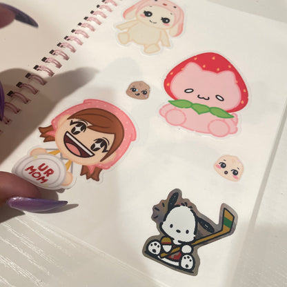 Cuties Sticker Book / Notebook