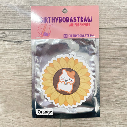 Sunflower Hamtaro air freshener