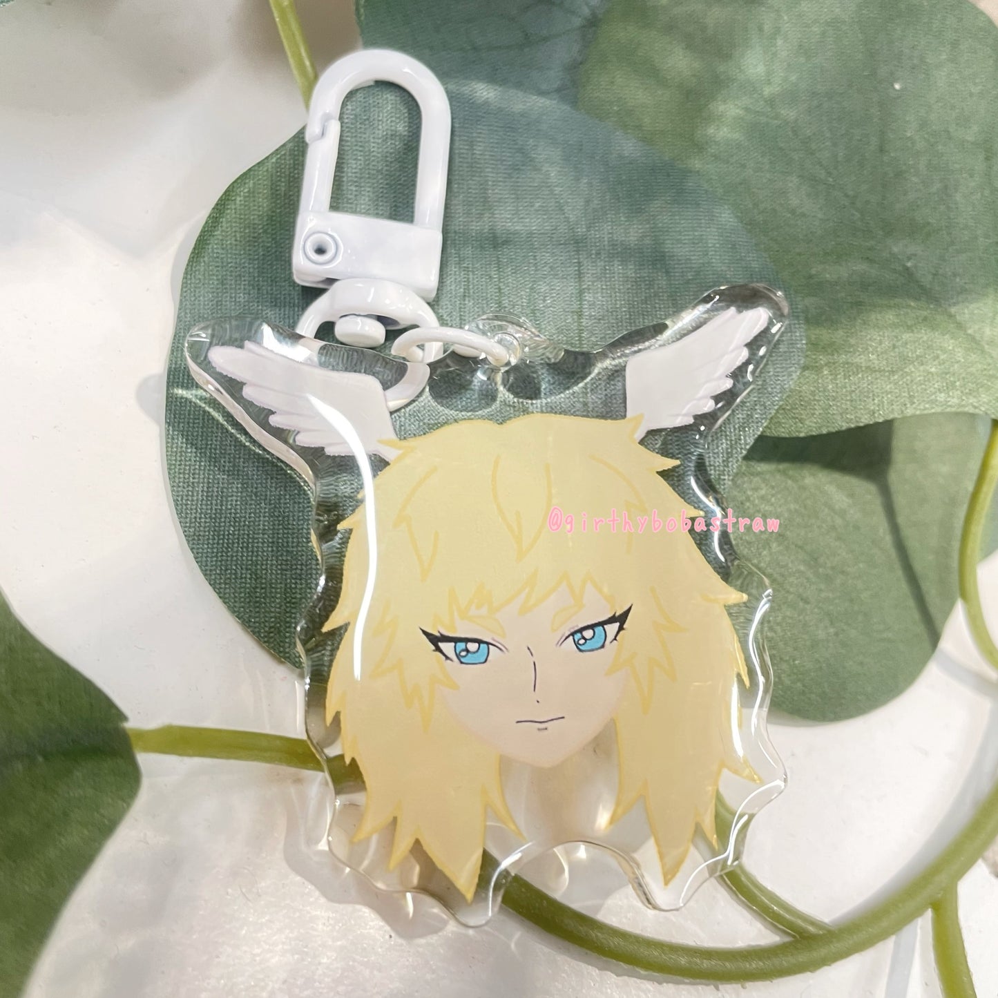 Devilman Crybaby Ryo Satan form keychain