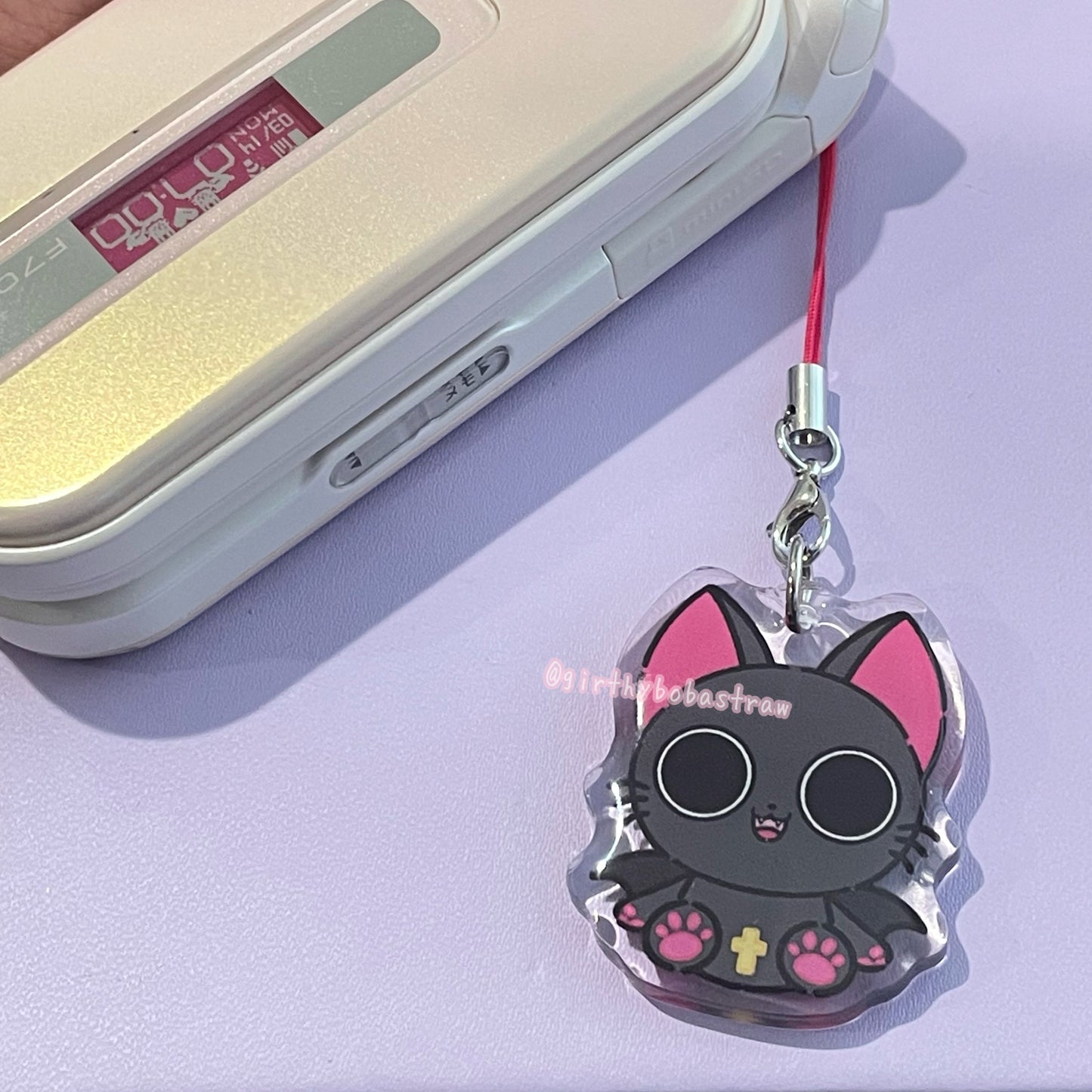 Nyanpire phone charm