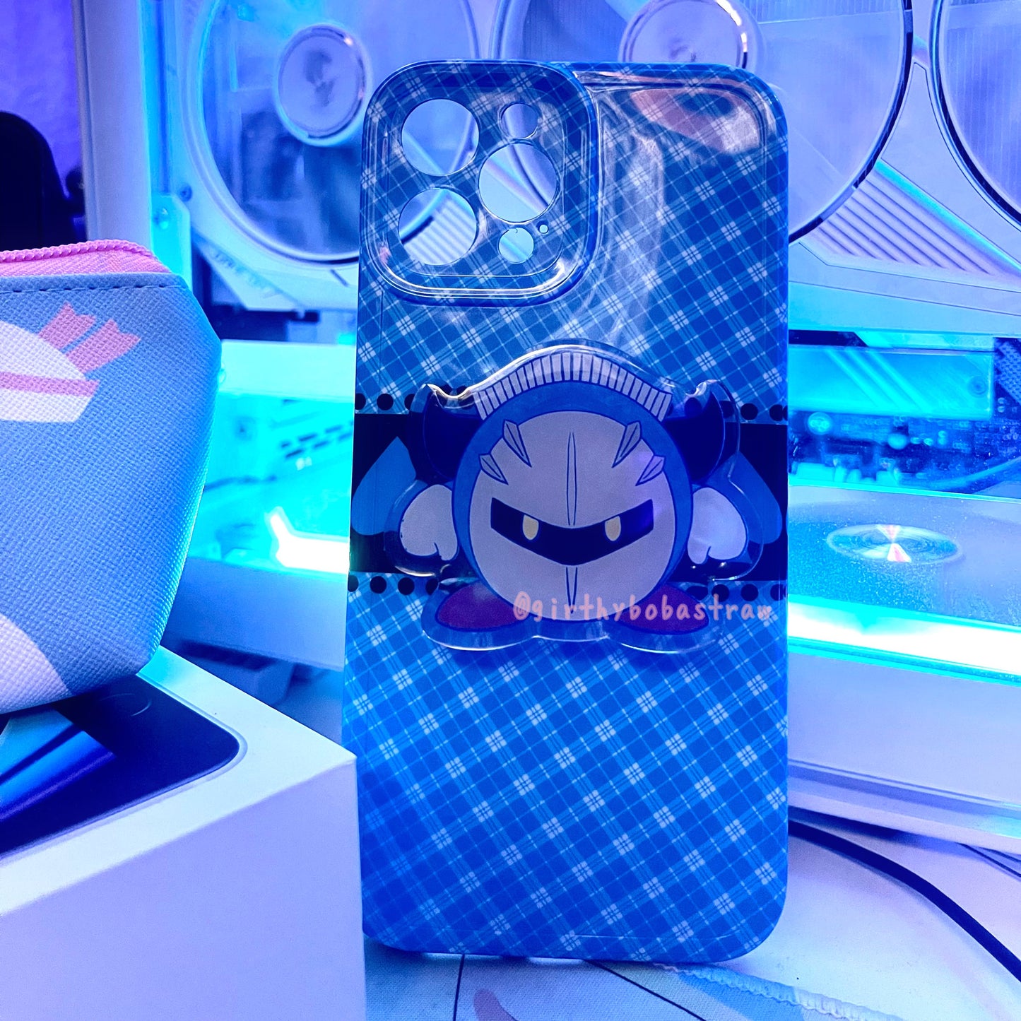 Metaknight phone grip