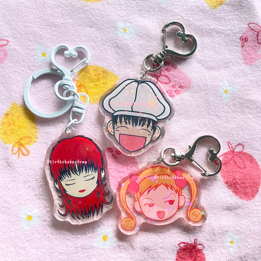 Gokinjo Monogatari acrylic keychain