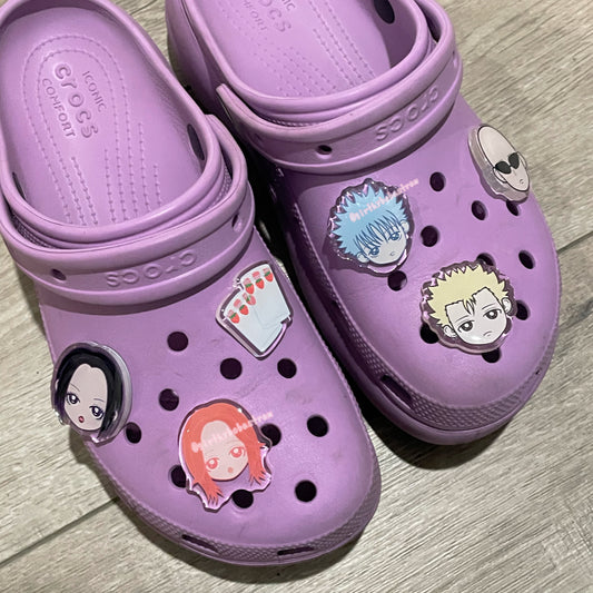 Nana acrylic croc charms