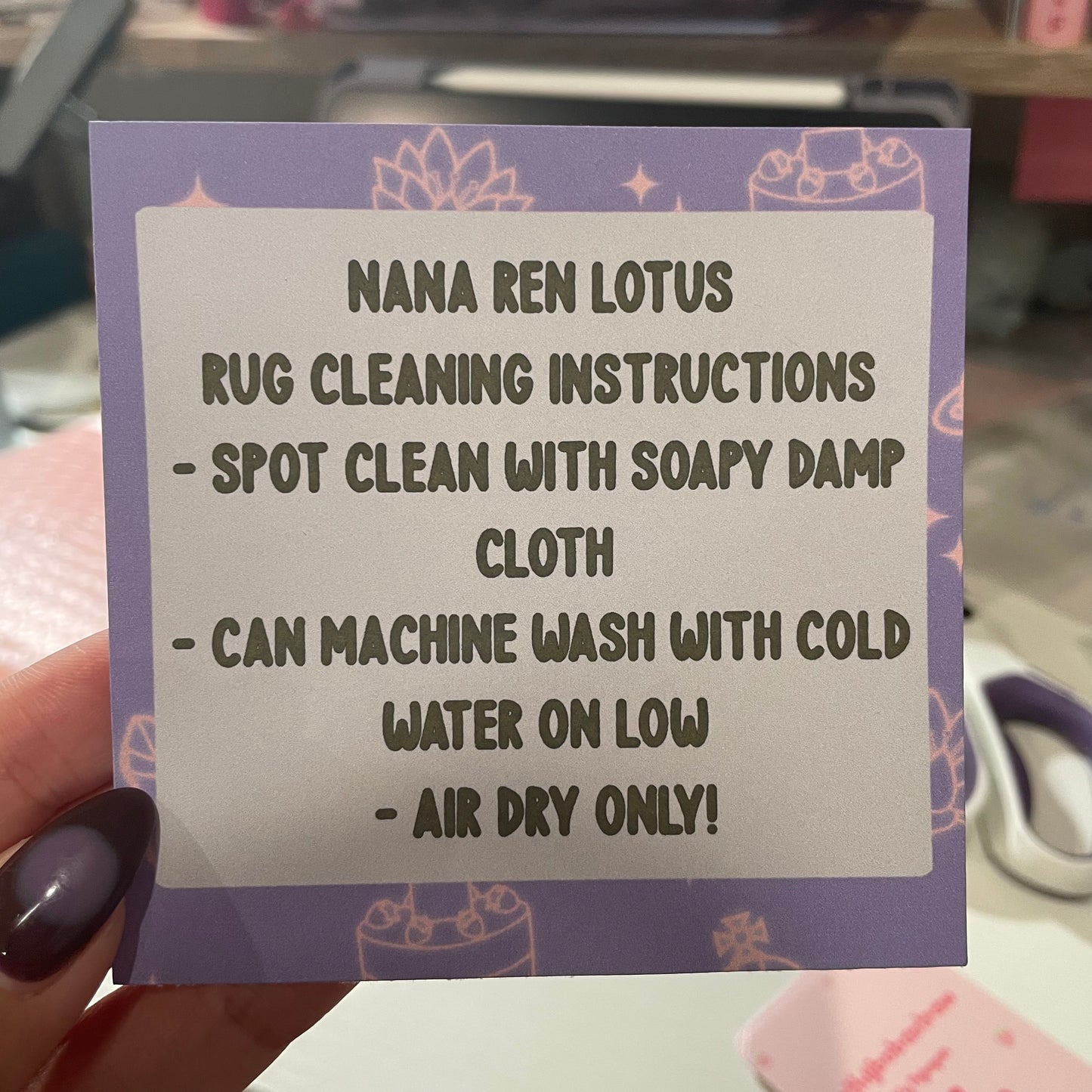 Nana lotus rug