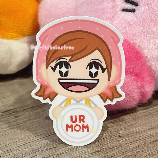 Cooking Mama UR MOM Sticker